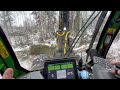 ОПЕРАТОР🌲ЯНВАРСКАЯ ВАХТА СЕРИЯ 2🌲ОБСЛУЖИВАНИЕ🌲JOHN DEERE🌲РАБОЧИЙ ПРОЦЕСС ЗАГОТОВКИ ЛЕСА🌲УСТАЛОСТЬ