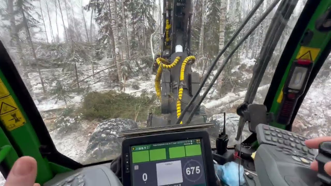 ОПЕРАТОР🌲ЯНВАРСКАЯ ВАХТА СЕРИЯ 2🌲ОБСЛУЖИВАНИЕ🌲JOHN DEERE🌲РАБОЧИЙ ПРОЦЕСС ЗАГОТОВКИ ЛЕСА🌲УСТАЛОСТЬ