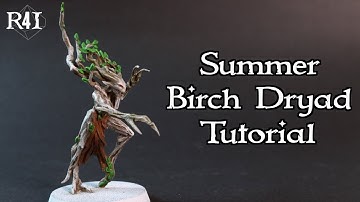 Birch Dryad Painting Tutorial