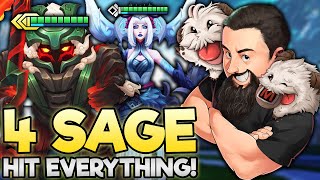 4 Sage - EVERYTHING MUST GO!! | TFT Inkborn Fables | Teamfight Tactics