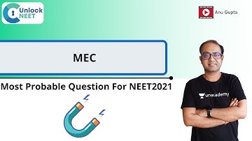 Unlock NEET: Most Probable Questions for NEET 2021 | MEC | Anu Gupta