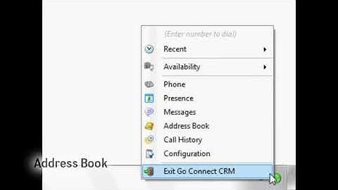 Go Connect CRM for Panasonic Google Directory Integration