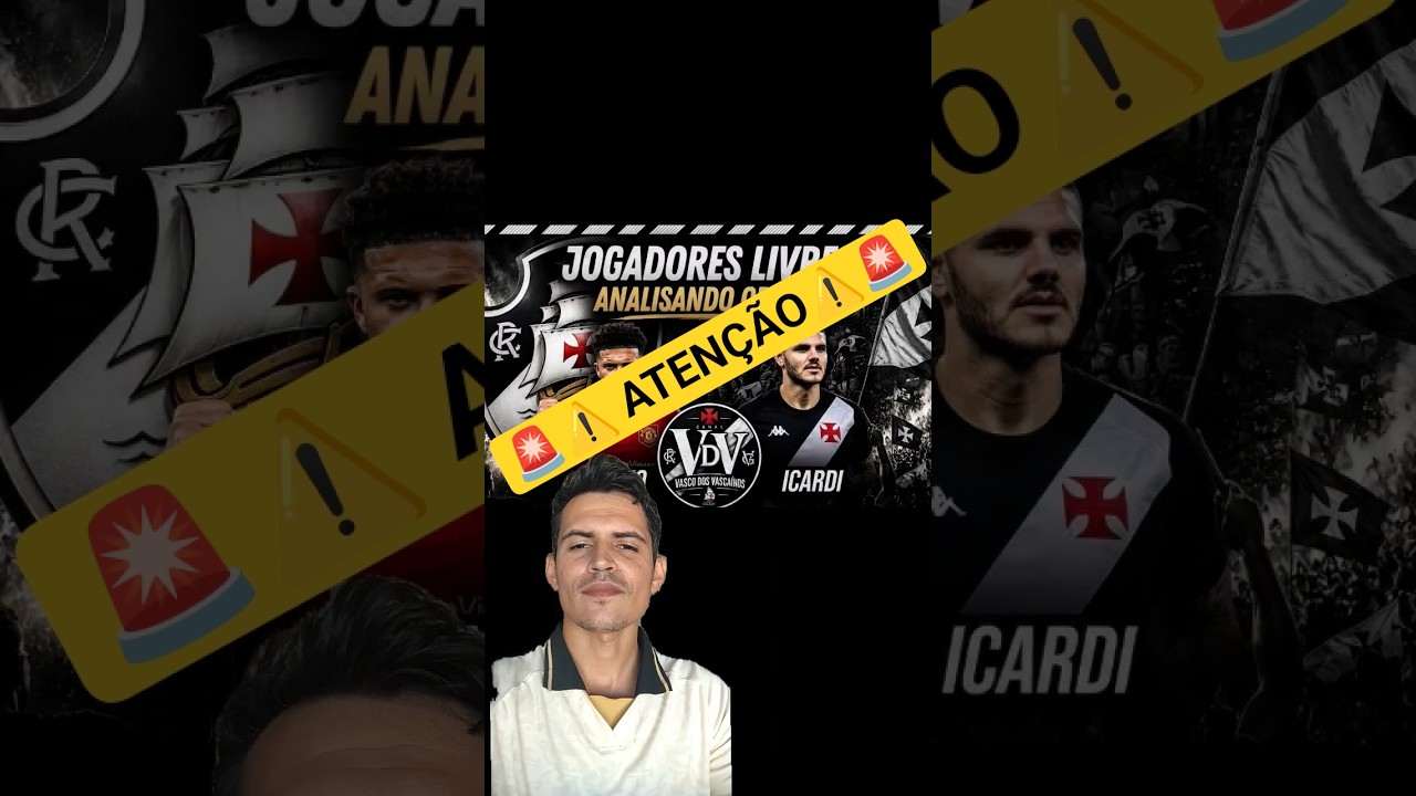 🚨⚠️ ATENÇÃO ⚠️🚨JOGADORES LIVRES  #vasco #brasileirão #brasileirão #urgente by Vasco dos vascaínos 
