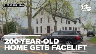 Salvaged historic home in Pittsford gets major redevelopment