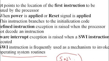 Interrupts and Exceptions, Exception Handlers, Reset Handling