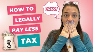 How to LEGALLY PAY LESS TAX as an ecommerce business owner