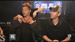 Enrique Iglesias &amp; Ricky Martin talk about the pandemic and their families | Primer Impacto 2021