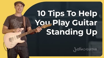 My 10 Tips On How to Play Guitar Standing Up