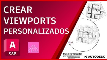 Como crear un VIEWPORT PERSONALIZADO en AutoCAD // Viewport o ventana gráfica con forma libre