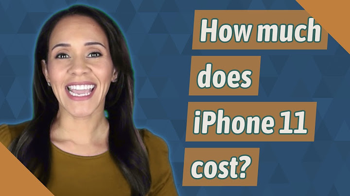 How many does the iphone 11 cost