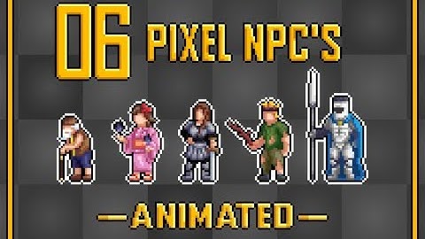 NPC Characters 1 - Pixel Art