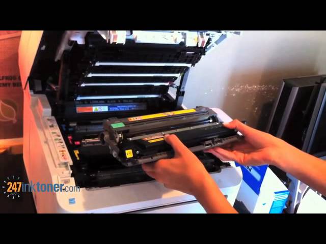 How to Brother MFC-9320 cartridges 247inktoner.com - YouTube