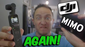 DJI MIMO App Wont Connect To My Pocket 2! Update Fail
