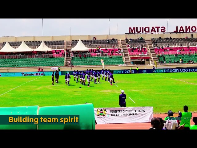 Building Team Spirit - Rugby Moves and Tech - Sports Wave Africa Foundation