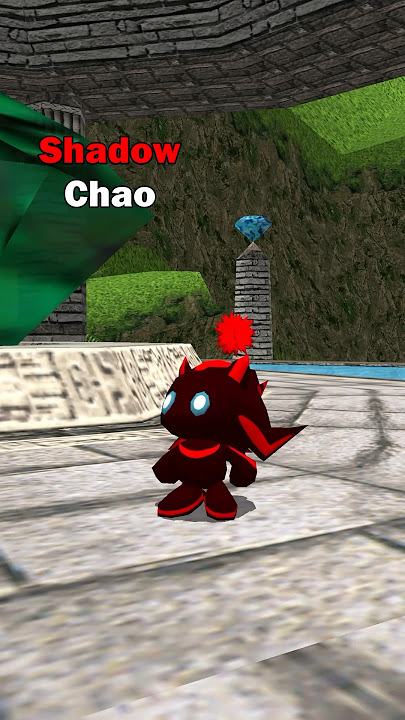 How to Get a Shadow Chao in Sonic Adventure 2 #shorts #chaogarden #sonicadventure2 #sonic #shadow