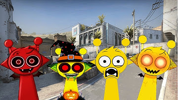 Pyramixed Sprunki Simon Family All Phases And Nightmare Nextbot Gmod
