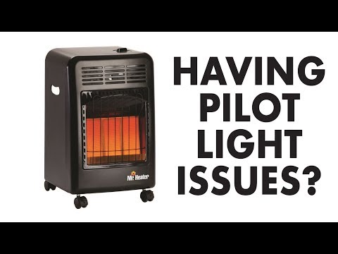 Buddy Heater Will Not Stay Lit