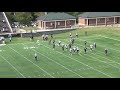 Methodist QB Max Reber throws flip pass for a TD
