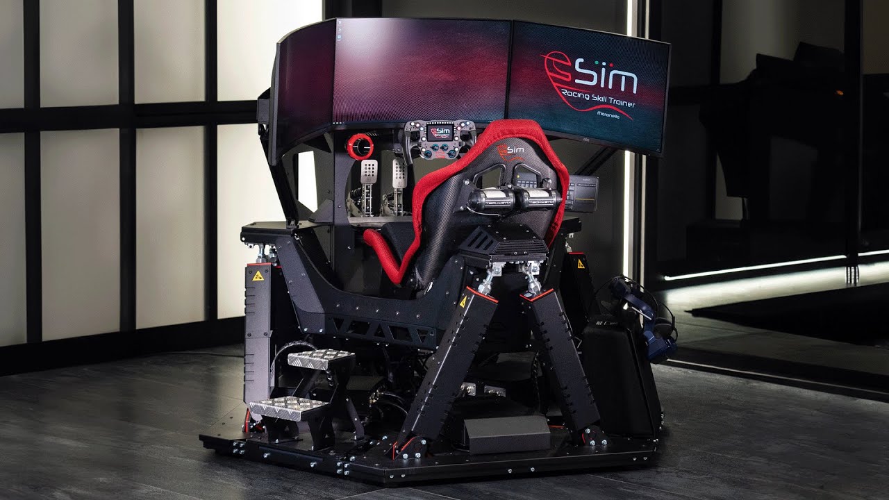 Full Motion Racing Simulator 6DOF Racing Simulator Race Engineering