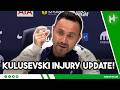 Kulusevski INJURY UPDATE| Roberto De Zerbi