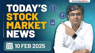 Today's Stock Market News - 10/2/2025 | Aaj ki Taaza Khabar | Parimal Ade