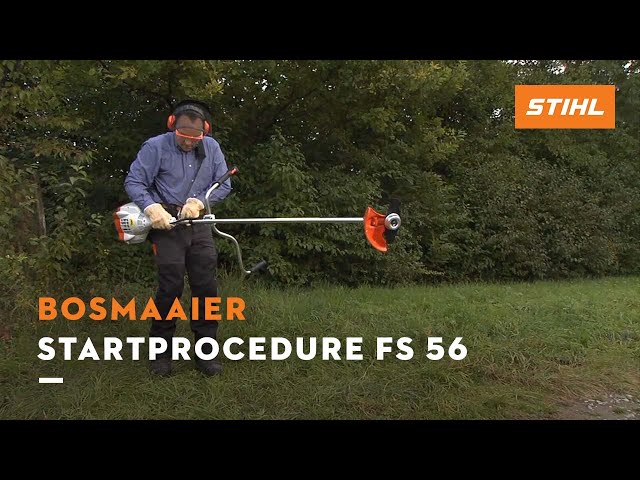 Startprocedure Kantenmaaier Fs 56 - Stihl Bosmaaiers - Youtube