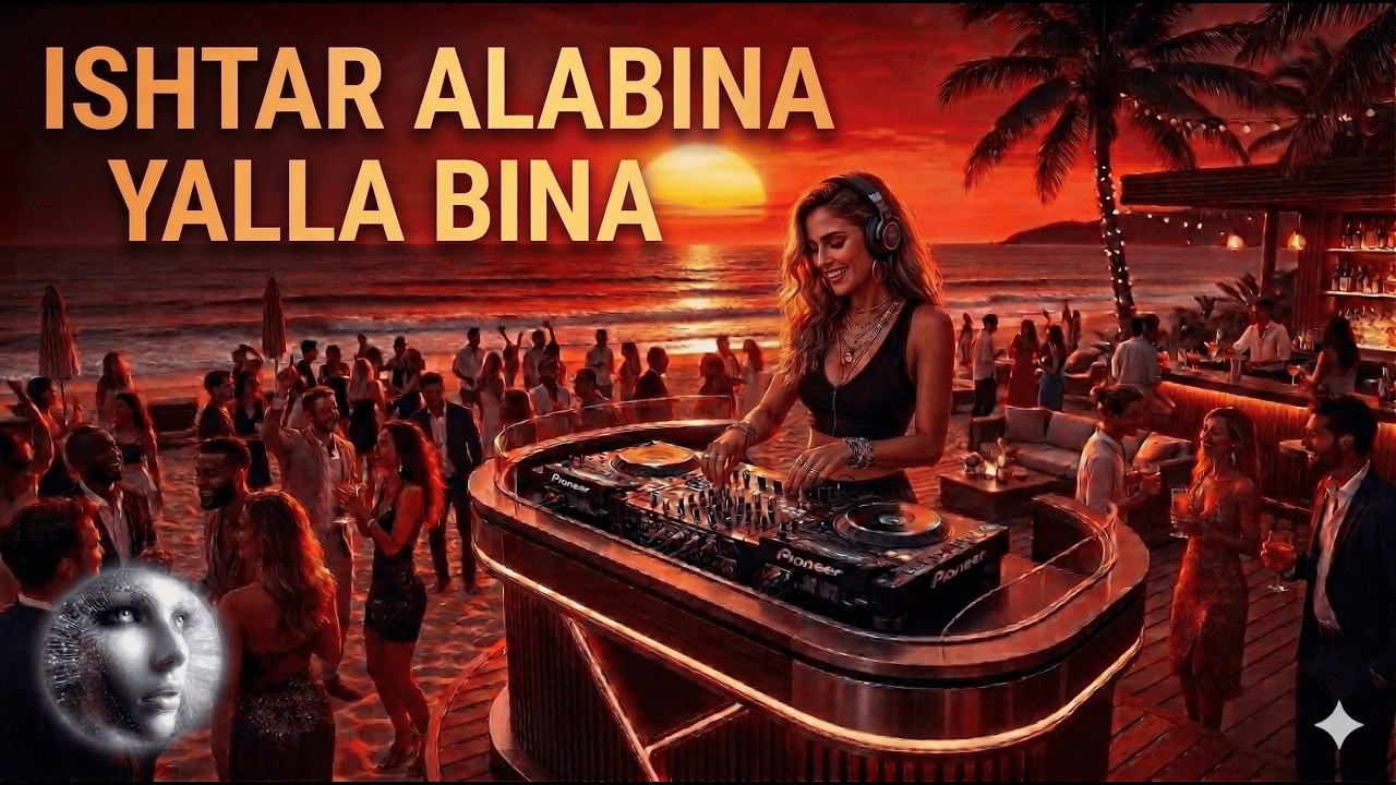 Ishtar Alabina - Yalla Bina | Epic Arabic & Flamenco Duet (DeepSphere Sunset Drive Mix) | يلا بينا