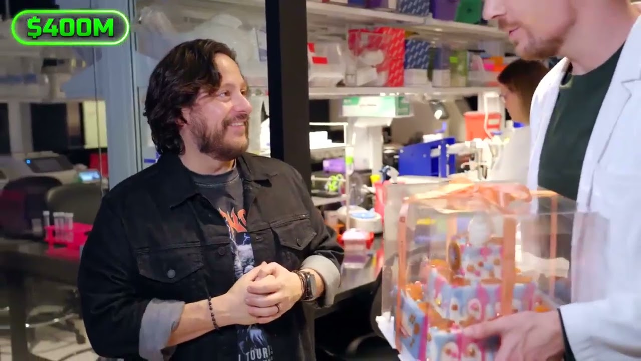 MrBeast's Wild Meat Cake Surprise for Direwolves! 🐺