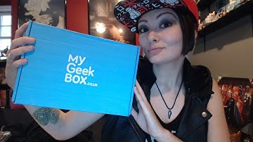 My Geek Box Unboxing - August 2016