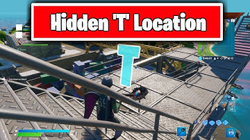 Search Hidden ‘T’ Found in the Dockyard Deal Loading Screen - Fortnite Chapter 2