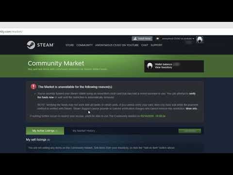 How to VERIFY DEBIT/CREDIT CARD on Steam (As fast as possible)