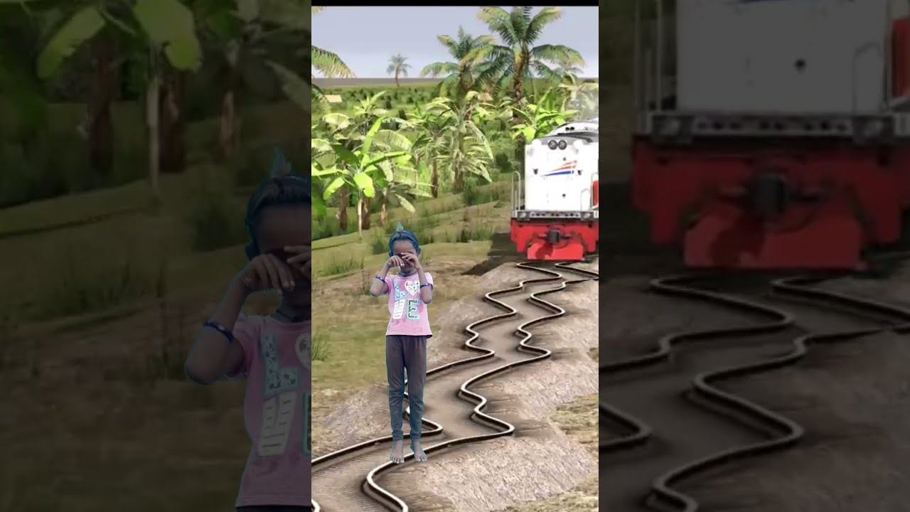 Funny Train Vfx Video