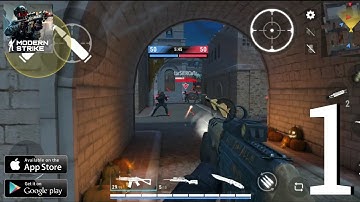 Modern Strike Online - gameplay Walkthrough part-1 (Android/Ios)