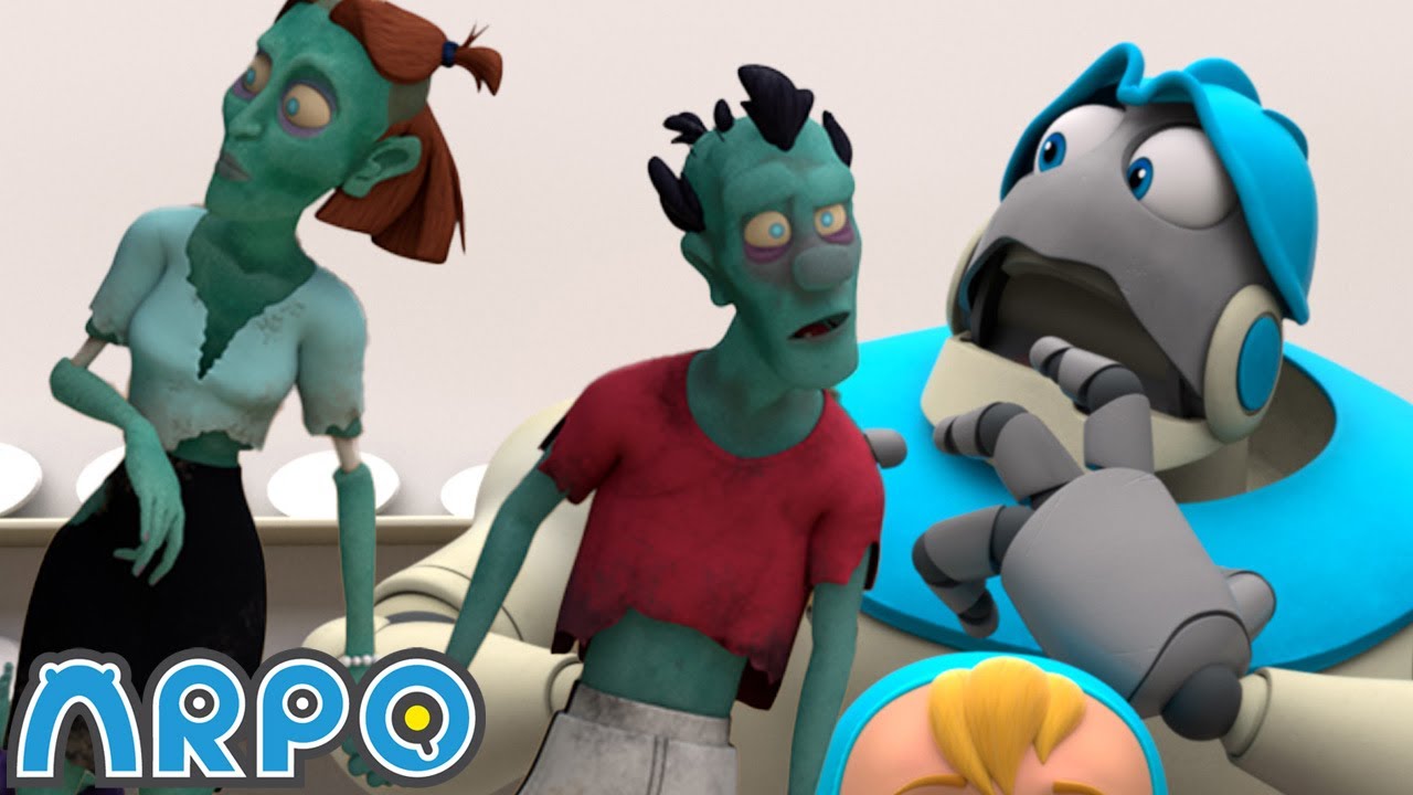 ゾンビ襲来！恐怖のスーパーマーケット脱出劇 | アルポ | こども向けアニメ | 動画 | キッズ | Moonbug 日本語