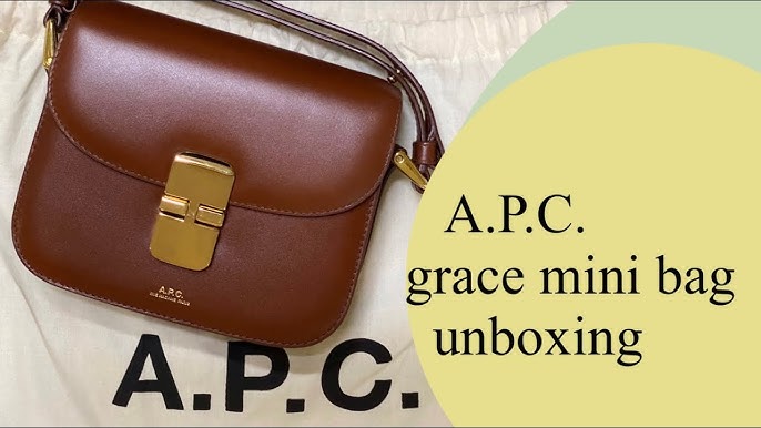 Wearing a #redbag - A.P.C Grace Mini Bag Review * Fashion