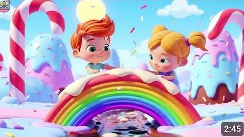 🍦 The Ice Cream Bridge Melts Away! + More Kids Songs | Fun Action Rhyme |3D Nursery Rhymes #forkids