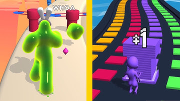 Blob Runner 3D Vs Stack Colors: All Levels Gameplay - New Update Android, iOS #2