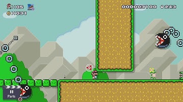 SUPER MARIO MAKER 2 (SWITCH) STORY MODE- CHAIN CHOMP CHILLER