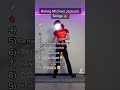 Rating michael jackson songs 