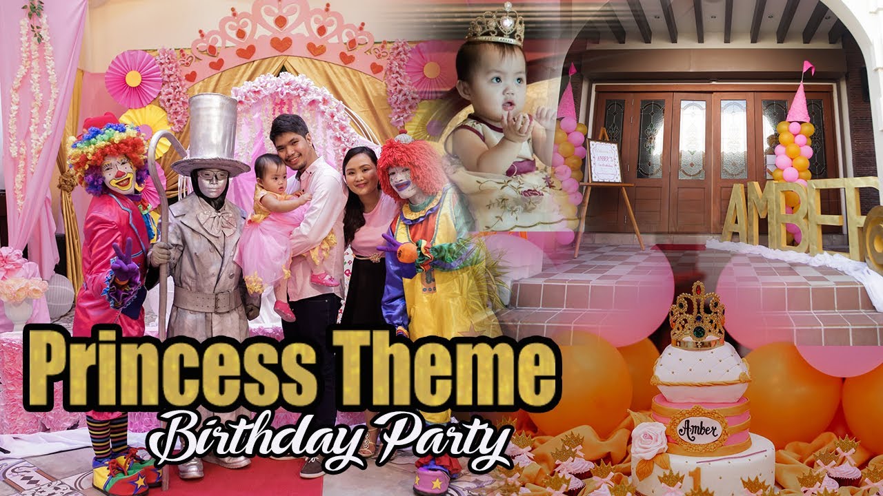 Royal Princess Party | Pink and Gold | Amber's First Birthday 