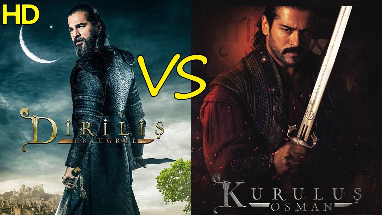 Ertuğrul vs Usman Diriliş Ertuğrul vs Kuruluş Osman 4k Clip [Knoledge