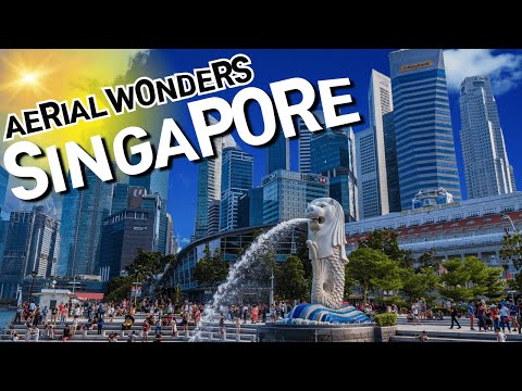 SINGAPORE 4K UHD Relaxing Music  Videos 4K Video Ultra HD Singapore