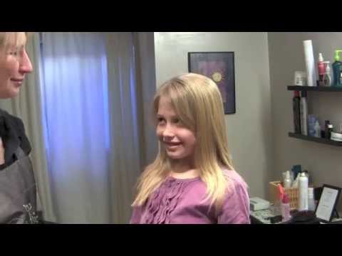 How To Do A Long Layered Haircut On Kids Pointcutting