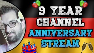 9 Year YouTube Anniversary: Q&A Live Stream with Daveinitely! 🔴