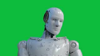 Green Screen Robot Ai Animated Hd Free To Use Graphics Animations