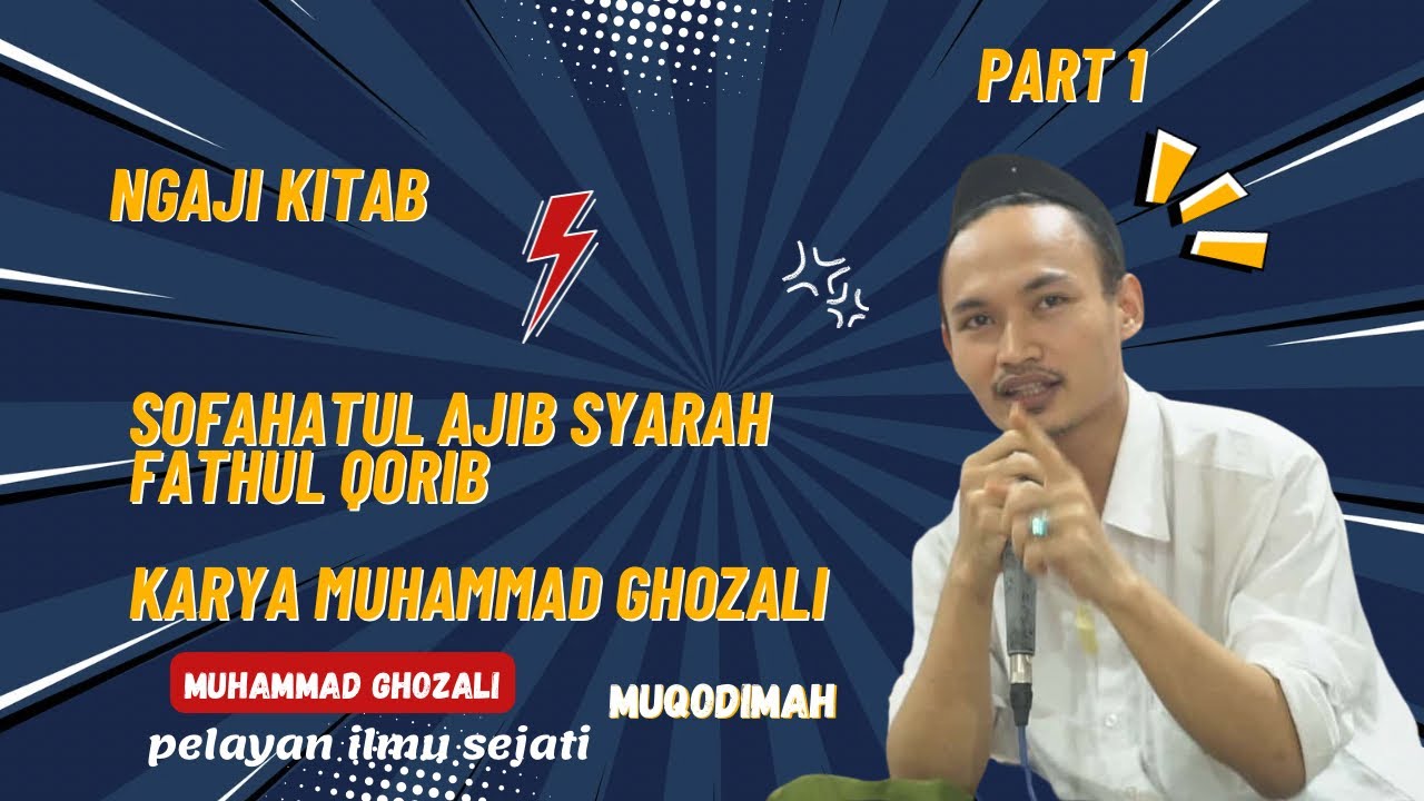 ngaji kitab sofahatul ajib karya Muhammad Ghozali 