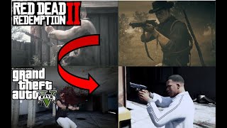 GTA 5 Full mission with RDR 2 killcam mod