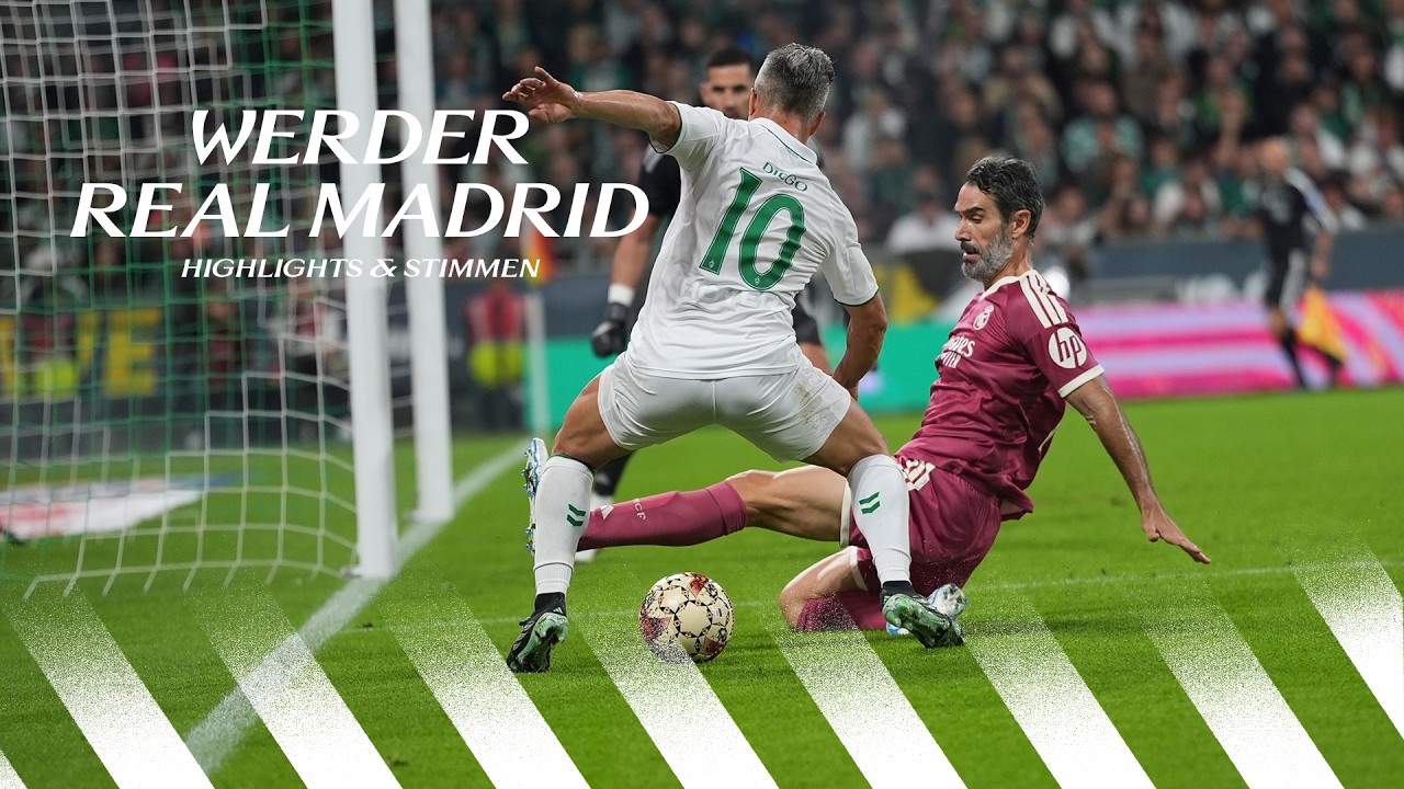 Werder Legenden - Real Madrid Leyendas (HL)