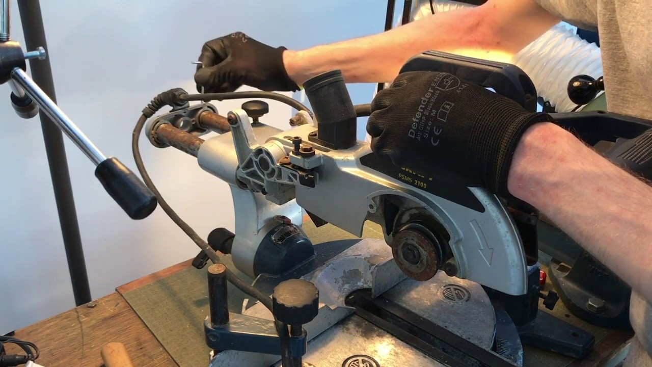 Power Craft Sliding Mitre Saw Repair (Part 2) YouTube