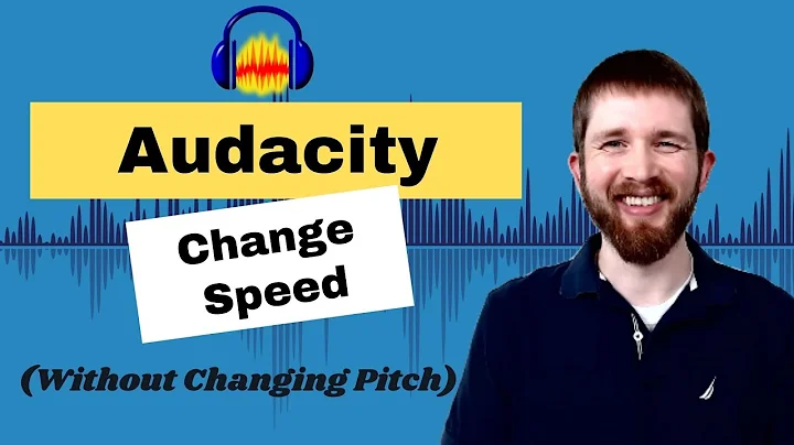 Audacity How to Change Speed Without Changing Pitch, Speed Up Or Slow Down Audio